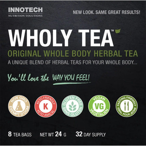 Wholy Tea - Original 32 day supply - innotech - Health & Body Nutrition