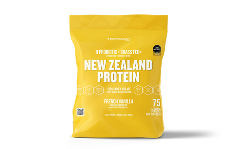 Probiotic Whey Isolate Protein - French Vanilla 5lbs - Schinoussa - Health & Body Nutrition