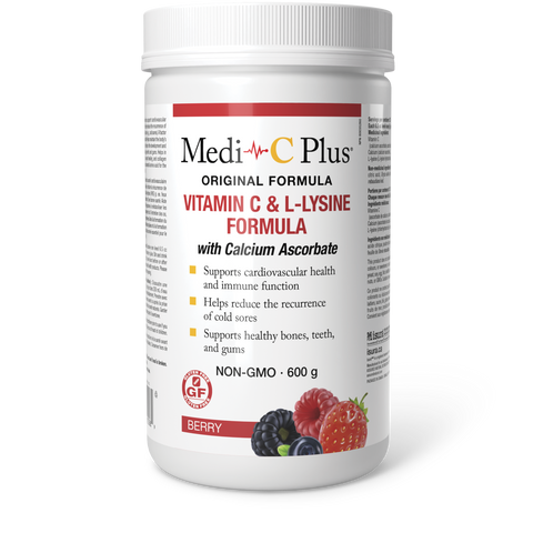 Medi-C Plus Original Formula - Berry Flavour - 600g - Preferred Nutrition - Health & Body Nutrition