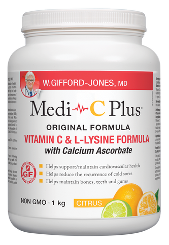 Medi-C Plus Original Formula - Citrus Flavour - 1kg - Preferred Nutrition - Health & Body Nutrition 