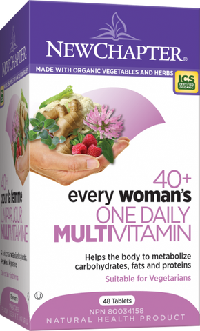 Every Woman’s One Daily 40+ Multivitamin - 72tabs - NewChapter - Health & Body Nutrition