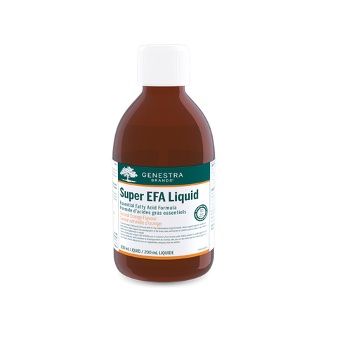 Super EFA Liquid -  Orange Flavour - 200ml - Genestra - Health & Body Nutrition