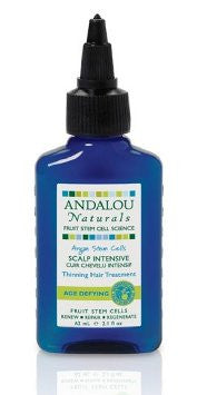 Scalp Intensive For Thinning Hair 62ml - Argan Stem Cells- Andalou Naturals - Health & Body Nutrition