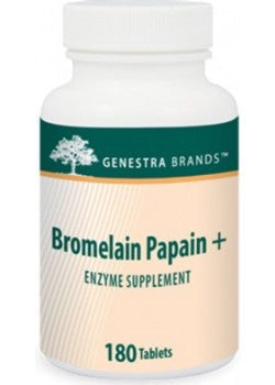 Bromelain Papain+ - 180tabs - Genestra - Health & Body Nutrition