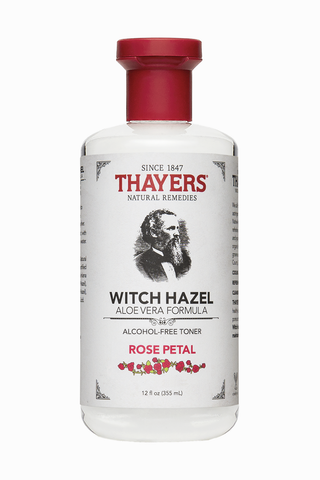 Witch Hazel Toner Alcohol-Free - Rose Petal - 355ml - Thayers - Health & Body Nutrition
