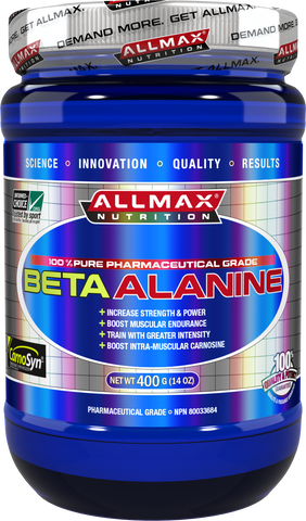 Beta Alanine 400g - Allmax Nutrition - Health & Body Nutrition