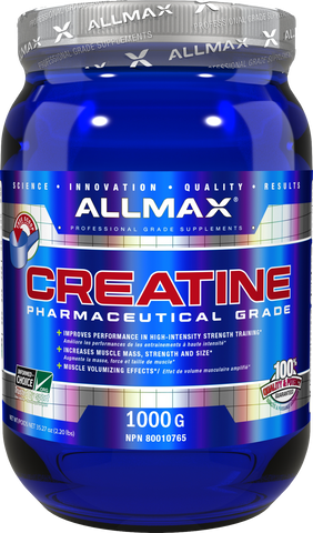 Creatine Monohydrate 1000g - Allmax Nutrition - Health & Body Nutrition 