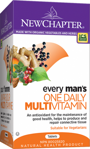 Every Man’s One Daily Multivitamin - NewChapter - Health & Body Nutrition