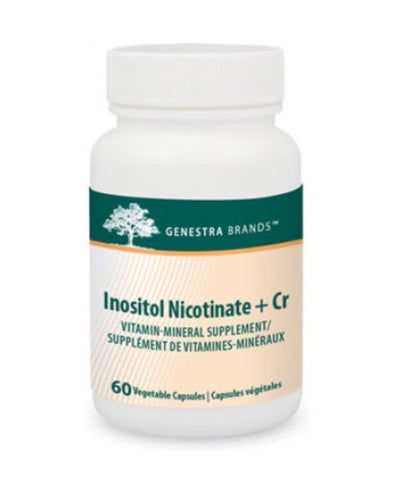 Inositol Nicotinate + Cr - 60vcaps - Genestra - Health & Body Nutrition