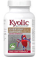 Everyday Support Extra Strength Aged Garlic Extract - 60vtabs - Kyolic - Health & Body Nutrition