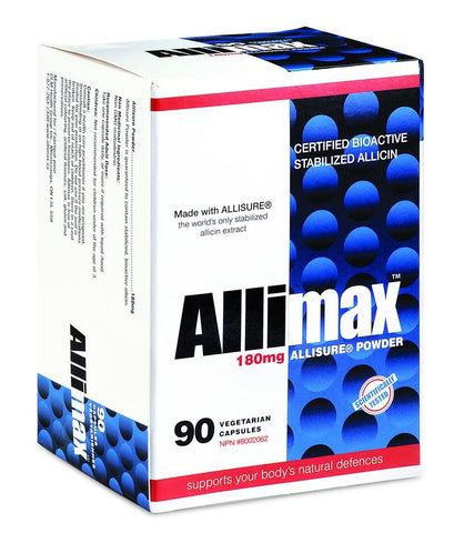Allimax Allisure Powder 180g - 90vcaps - Health & Body Nutrition