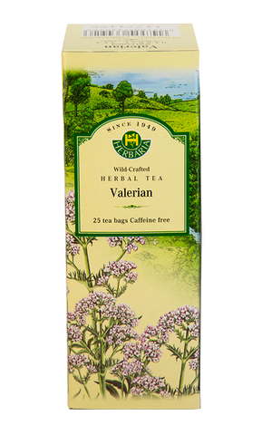 Valerian Root Herbal Tea - 25bags - Herbaria - Health & Body Nutrition