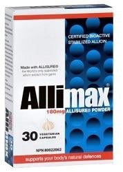 Allimax Allisure Powder 180mg - 30vcaps - Health & Body Nutrition