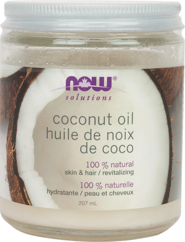 Coconut Oil - 207ml - Now - Health & Body Nutrition