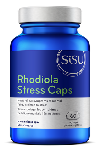 Rhodiola Stress Caps - 60vcaps - Sisu - Health & Body Nutrition