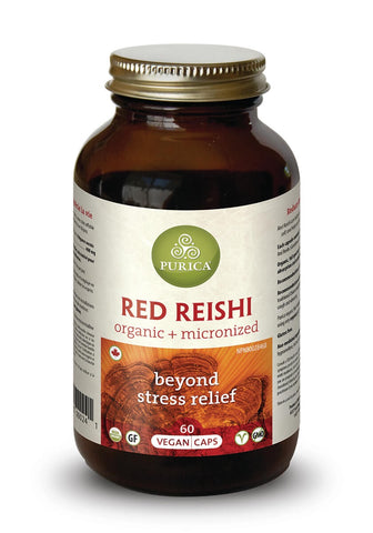 Red Reishi - 60vcaps - Purica - Health & Body Nutrition 