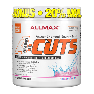 Amino Cuts Cotton Candy - 36servings - Allmax - Health & Body Nutrition 