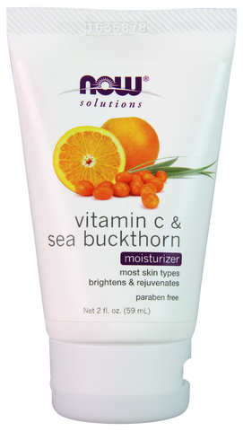 Vitamin C & Sea Buckthorn Moisturizer - 59ml - Now - Health & Body Nutrition