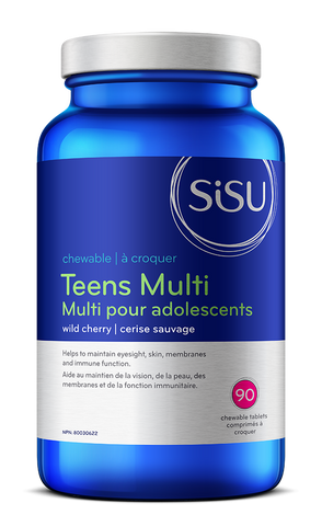 Teens Multi - 90 chewable tablets- Sisu - Health & Body Nutrition