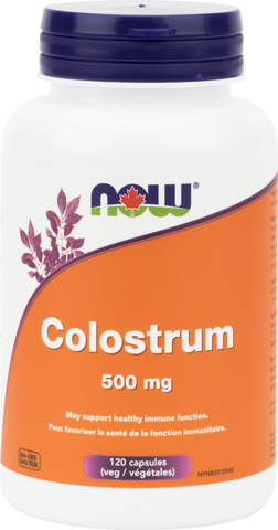 Colostrum - 500mg - 120vcaps - Now - Health & Body Nutrition