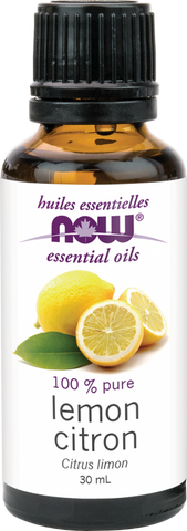 Lemon Essential Oil - 30ml - Now - Health & Body Nutrition