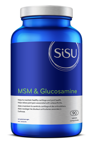 MSM & Glucosamine Sulfate - 90tabs - Sisu - Health & Body Nutrition
