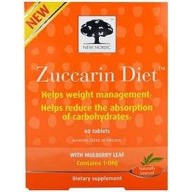Zuccarin Diet - 60tabs - New Nordic - Health & Body Nutrition