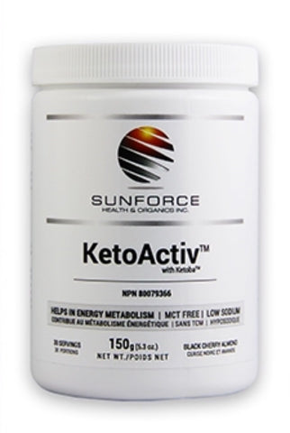 KetoActiv - 150g - Black Cherry Almond - Sun Force - Health & Body Nutrition 
