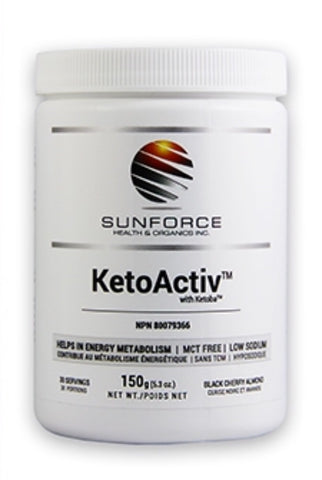 KetoActiv - 150g - Black Cherry Almond - Sun Force - Health & Body Nutrition