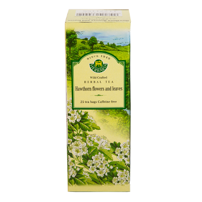 Hawthorn Flowers and Leaves Herbal Tea - 25bags - Herbaria - Health & Body Nutrition