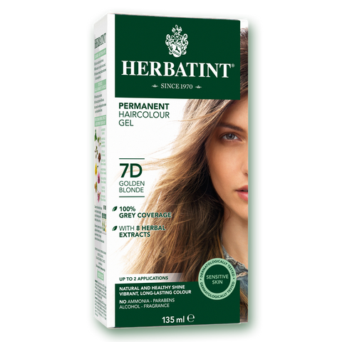 Herbatint Colour - 7D Golden Blonde - 135mL - A.Vogel - Health & Body Nutrition