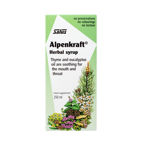 Alpenkraft Herbal Cough Syrup - 250ml - Salus - Health & Body Nutrition