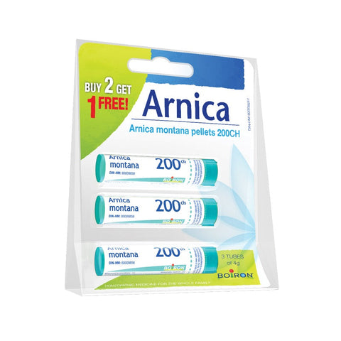 Arnica Montana 200CH - 3 tubes - Boiron - Health & Body Nutrition