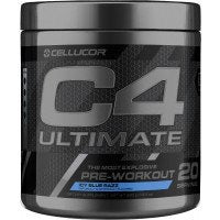 C4 Ultimate Pre-Workout - 20servings - Icy Blue Razz - Cellucor - Health & Body Nutrition