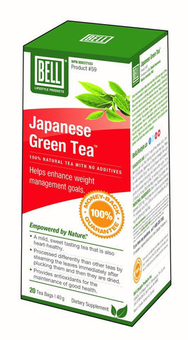 Japanese Green Tea - 20bags - Bell - Health & Body Nutrition