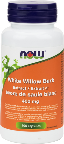White Willow Bark - 100caps - Now - Health & Body Nutrition