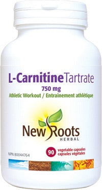 L-Carnitine Tartrate - 750mg - 90vcaps - New Roots - Health & Body Nutrition 