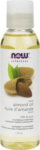 Sweet Almond Oil - 118ml - Now - Health & Body Nutrition