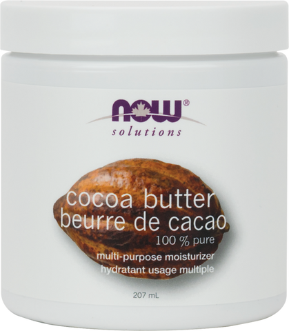 Cocoa Butter - 207ml - Now - Health & Body Nutrition