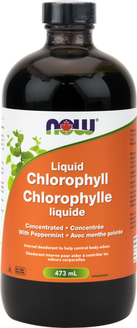 Liquid Chlorophyll - Peppermint - 473ml - Now - Health & Body Nutrition 