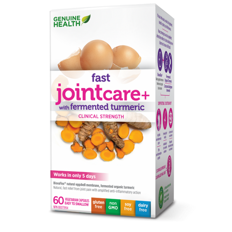 Fast Jointcare+ Fermented Turmeric - 60vcaps - Genuine Health - Health & Body Nutrition