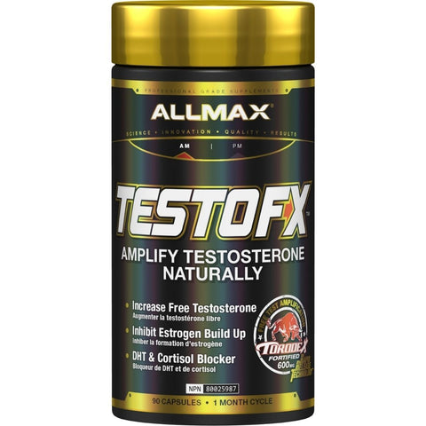 Testo FX - 90caps - Allmax - Health & Body Nutrition 