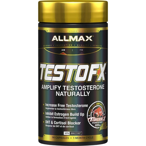 Testo FX - 90caps - Allmax - Health & Body Nutrition