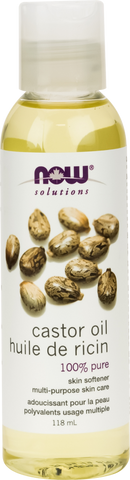 Castor Oil - 473ml - Now - Health & Body Nutrition