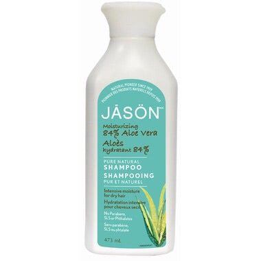 Moisturizing Aloe Vera Shampoo - 473ml - Jason - Health & Body Nutrition