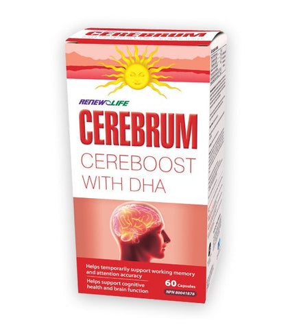 Cerebrum - 60gels - Renew Life - Health & Body Nutrition