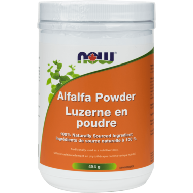 Alfalfa Powder 454g - Now Foods - Health & Body Nutrition