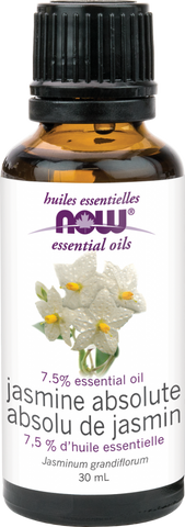 Jasmine Absolute Essential Oil - 30ml - Now - Health & Body Nutrition