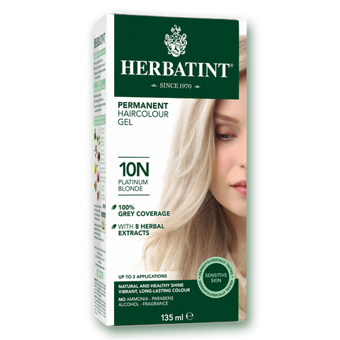 Herbatint Colour - 10N Platinum Blonde - 135mL - A.Vogel - Health & Body Nutrition