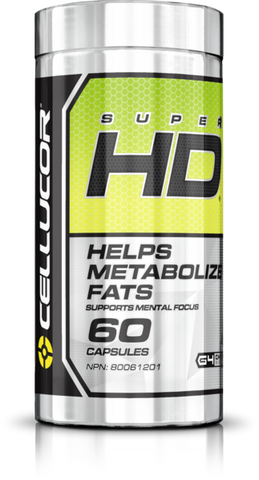 Super HD - 60caps - Cellucor - Health & Body Nutrition 
